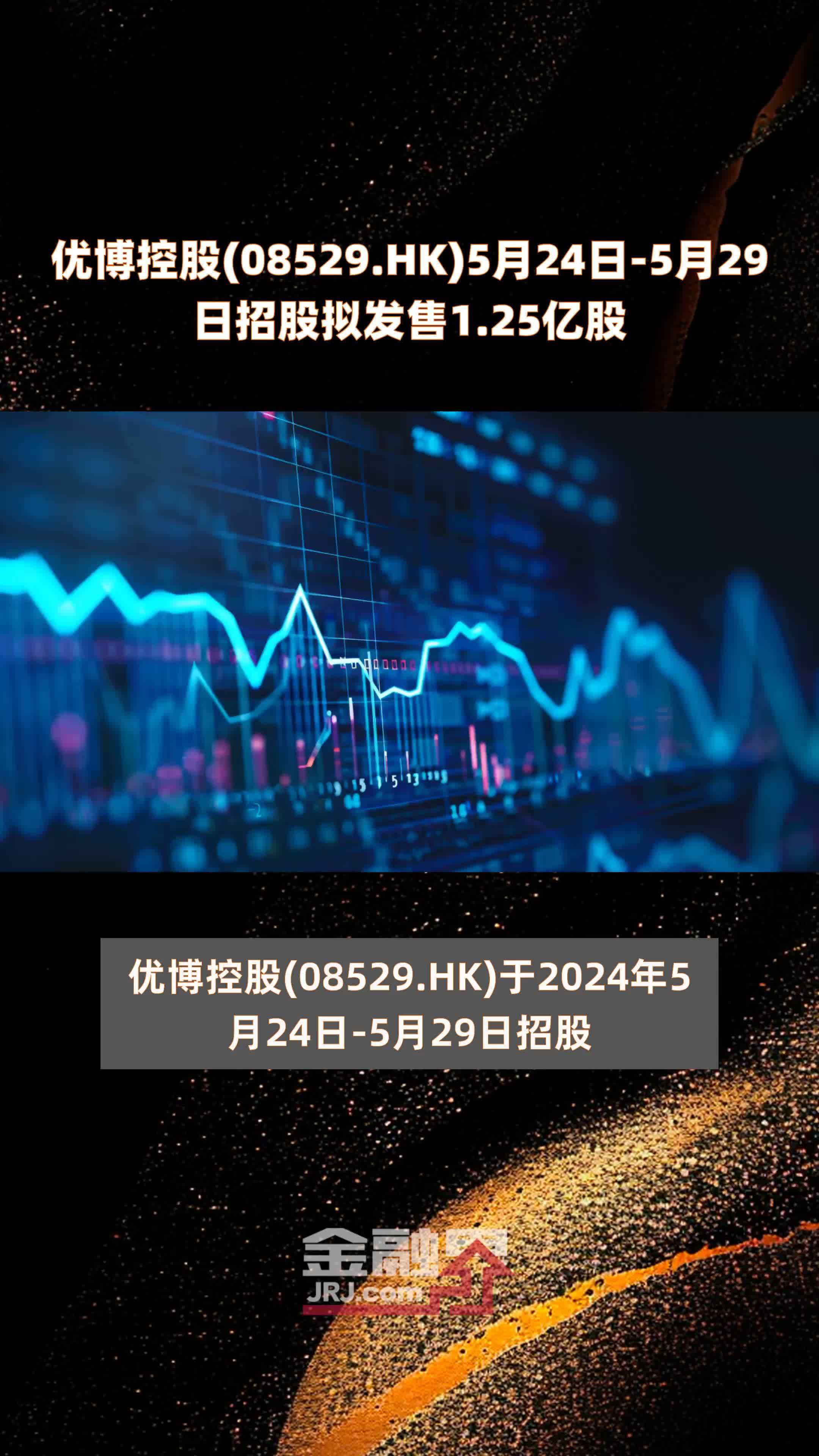 优博控股(08529.HK)5月24日-5月29日招股拟发售1.25亿股 |快报