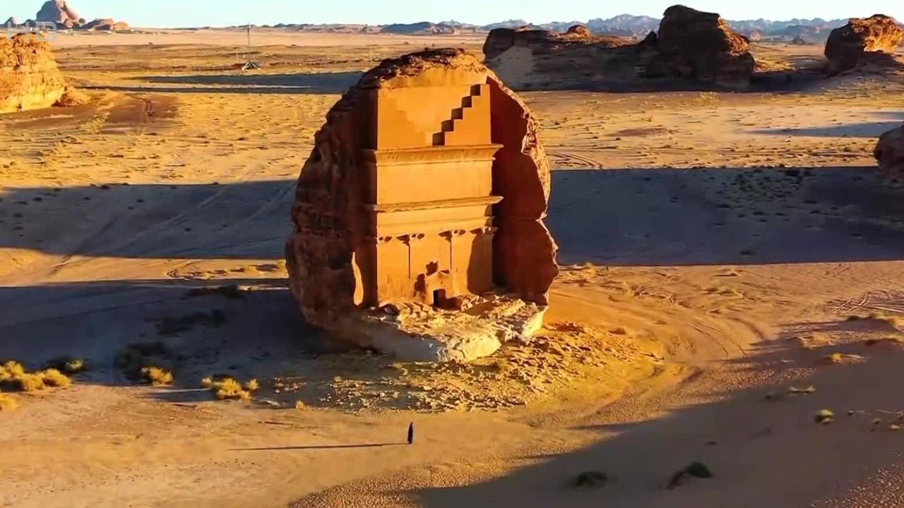 史诗级的建筑遗址！玛甸沙漠遗址曾被称为黑格拉，可追溯至公元前一世纪