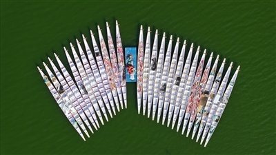 参赛龙舟已全部运抵九龙湖