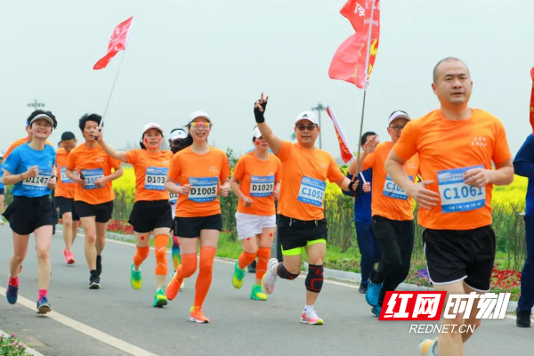 资料图：乡村马拉松比赛。供图/湖南省体育局