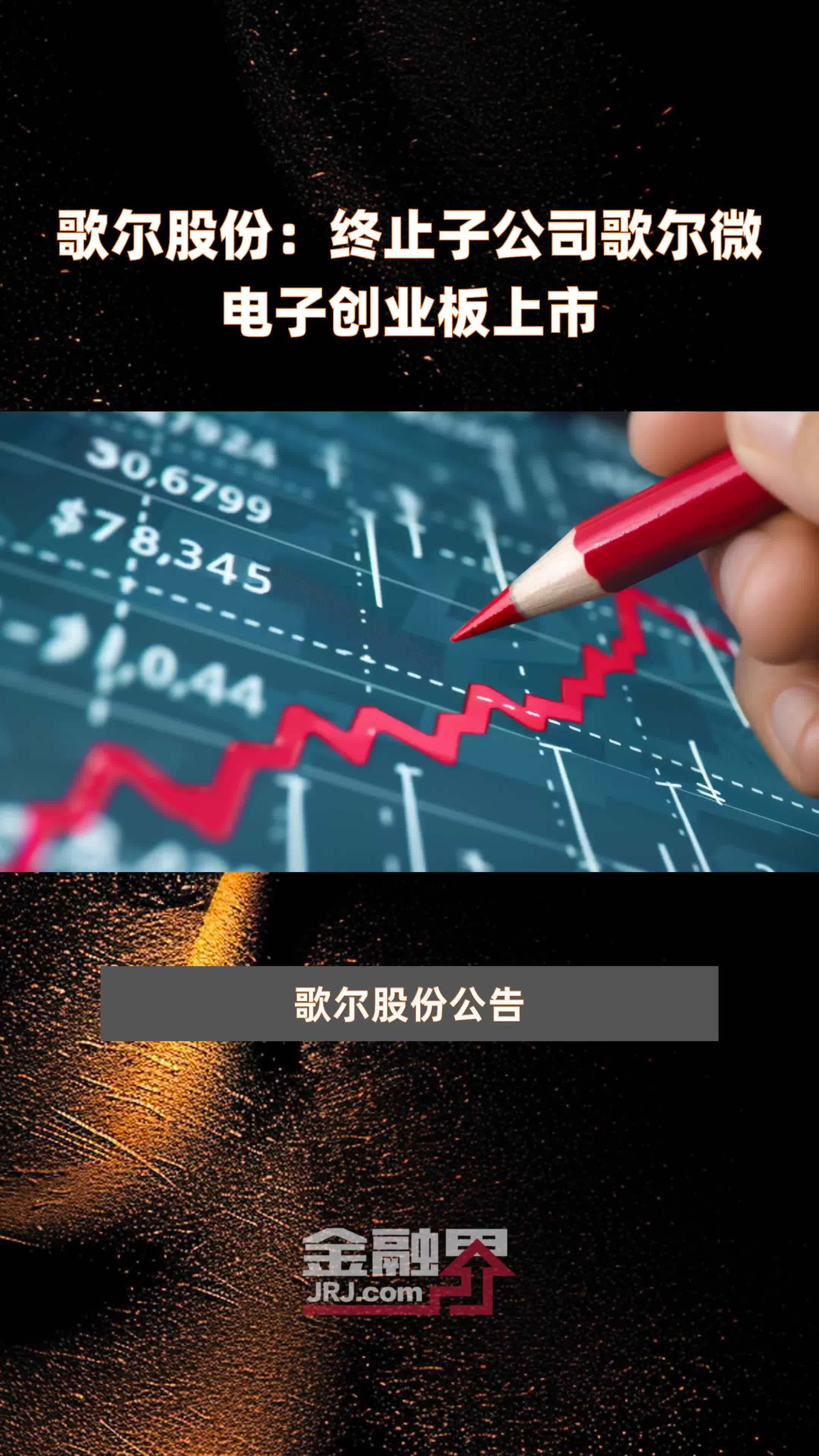 歌尔股份:终止子公司歌尔微电子创业板上市|快报_凤凰网视频_凤凰网