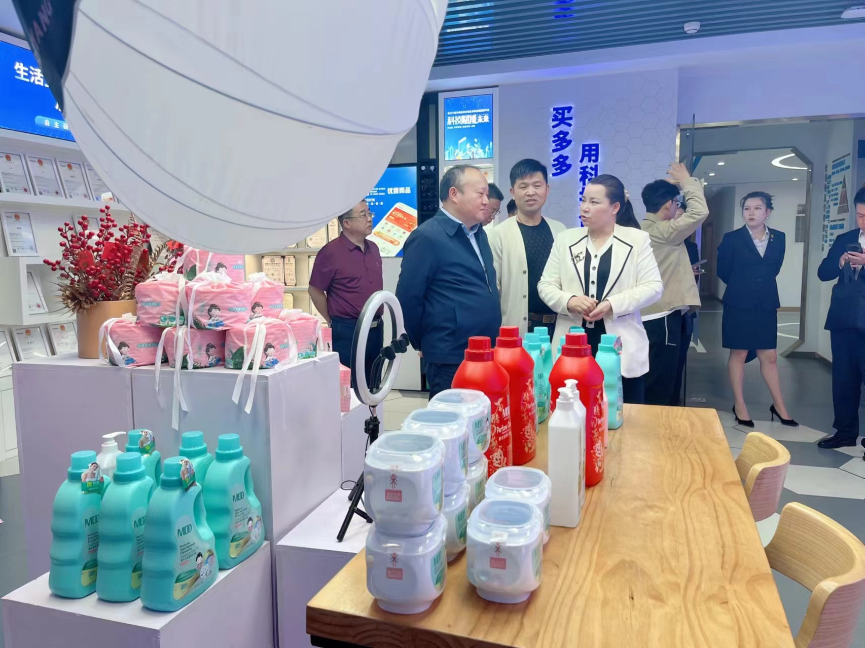 南京市滨海商会走访南京飓风集团，共探发展之路