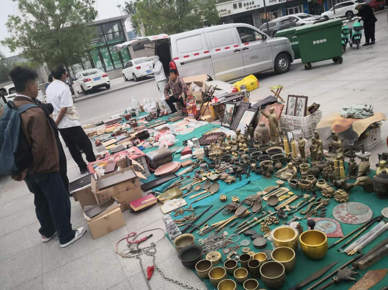 聊城市莘县古玩文化市场开始投入启用