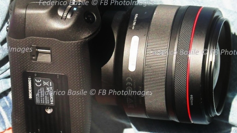 佳能EOS R1旗艦相機真機諜照曝光：搭85mm F1.2鏡頭，有望年內發佈