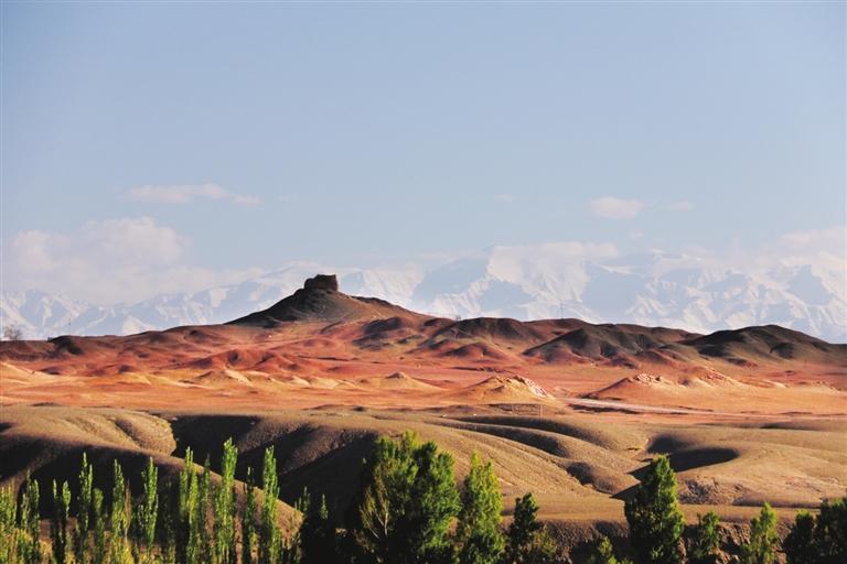 阳关遗址 本组照片均为奔流新闻·兰州晨报通讯员 张晓亮 摄