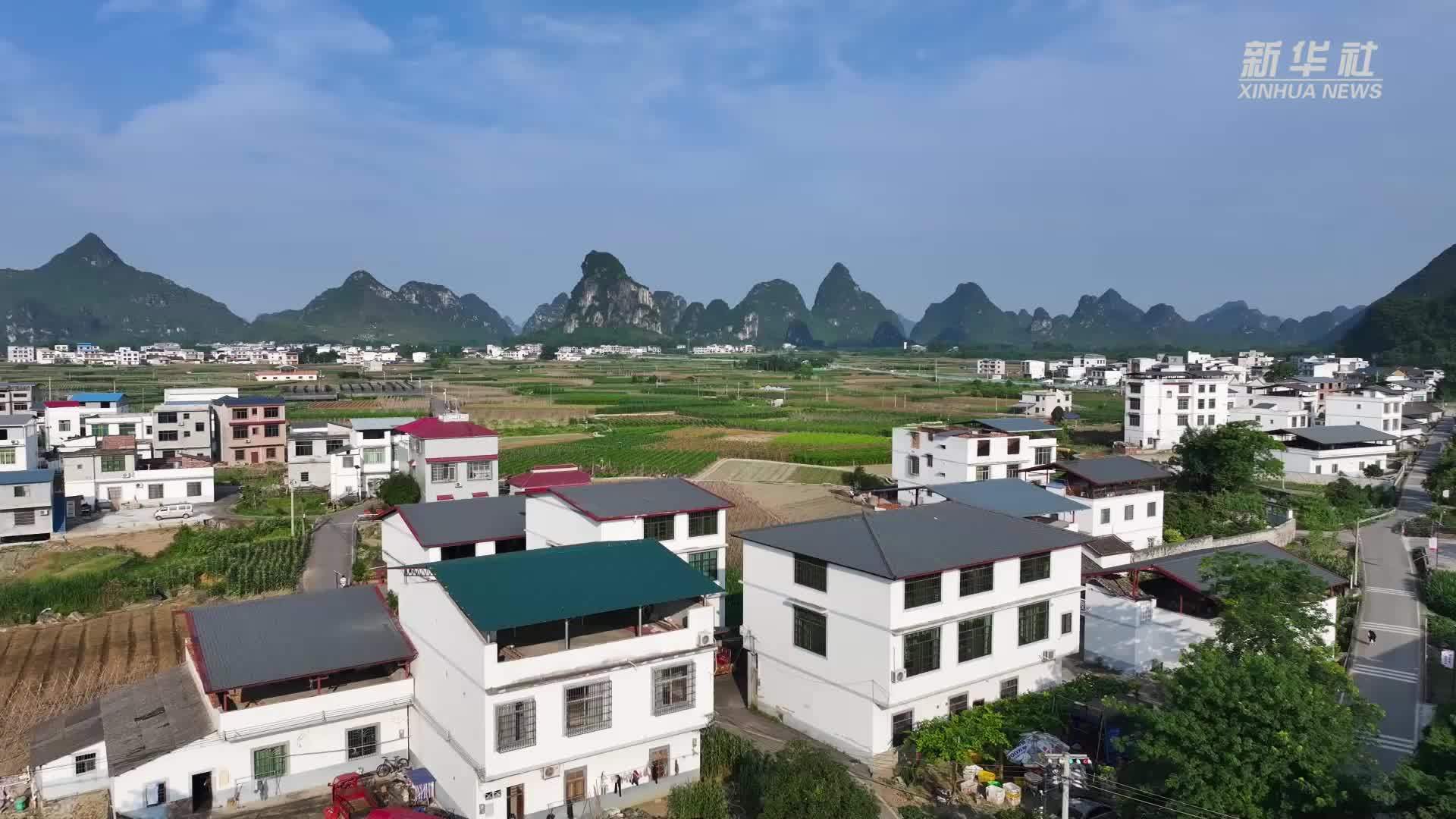 新华全媒+丨可爱的乡村——“亿元村”的初夏图景
