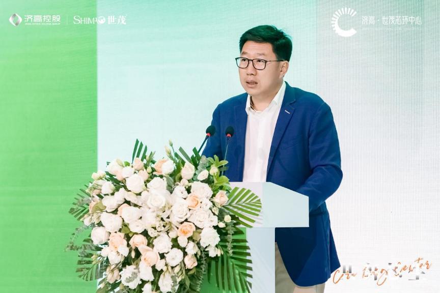 世茂商业华北公司总经理刘春宇致辞