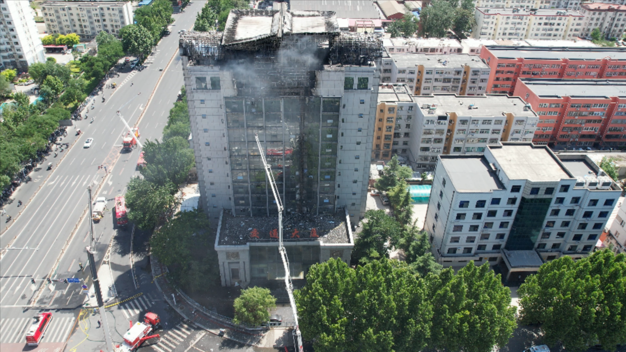图3：交通大厦现场