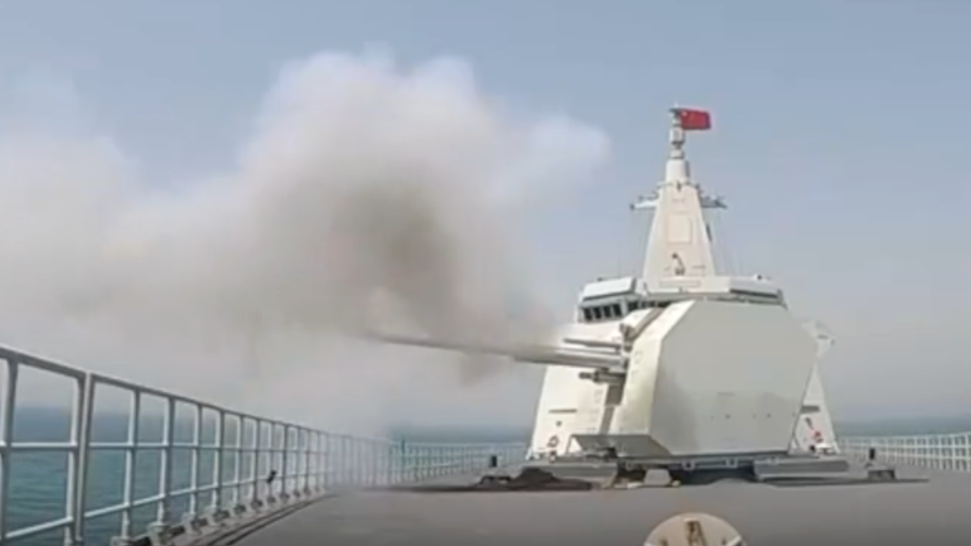 直击万吨大驱无锡舰最新训练现场