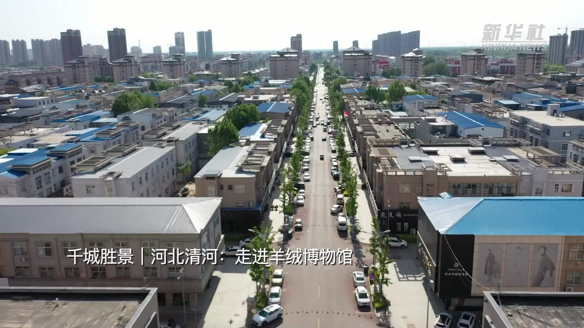 千城胜景河北清河走进羊绒博物馆