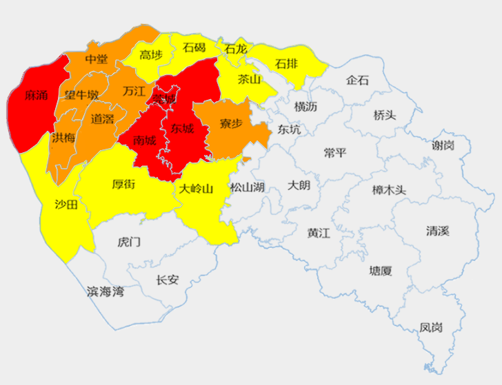 东莞启动防汛iv级应急响应!多镇街挂红色暴雨预警,学生暂缓返校