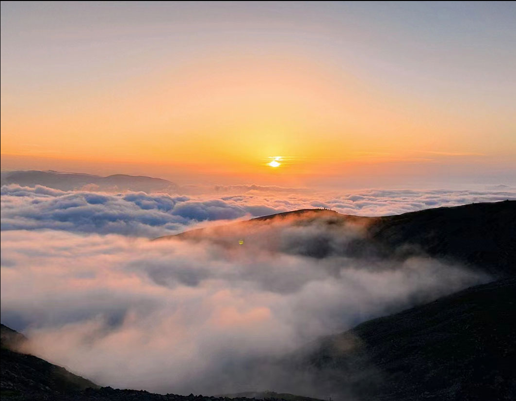 太白夕照 摄影-中粮可口可乐陕西陈银丹