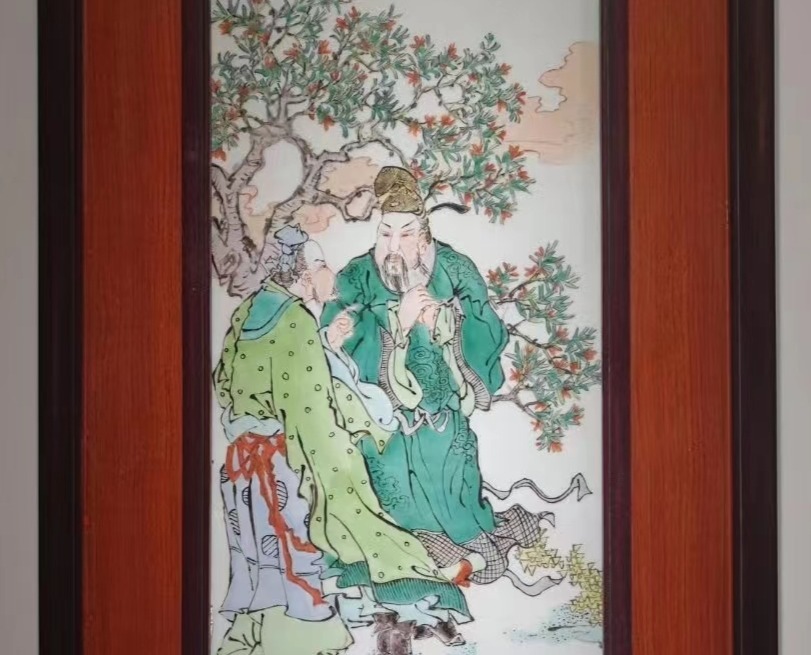 古彩瓷艺与大匠们的文化创造——兼析欧阳光写意古彩凤凰网深圳_凤凰网
