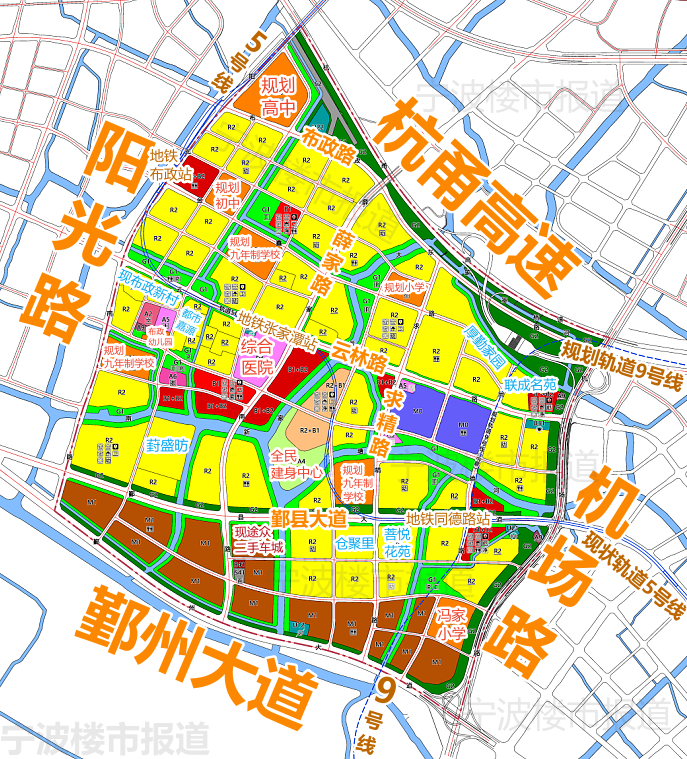 宁波海曙段塘新规划图片