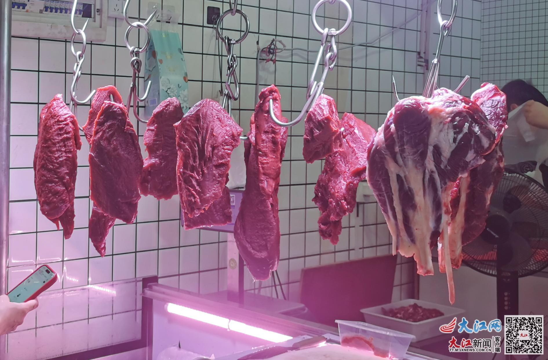 牛肉越卖越便宜 江西市场价格来到40元/斤以下