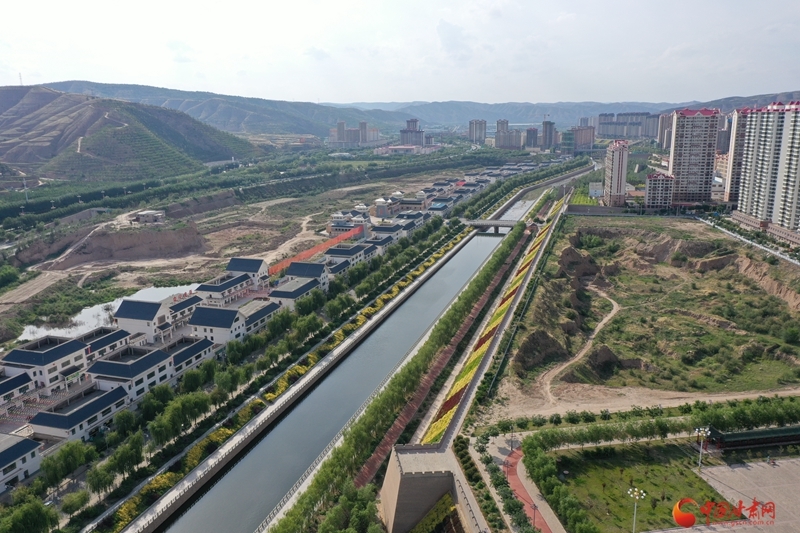 重点网络媒体甘肃生态环保行"主题采访团来到会师胜地白银市会宁县