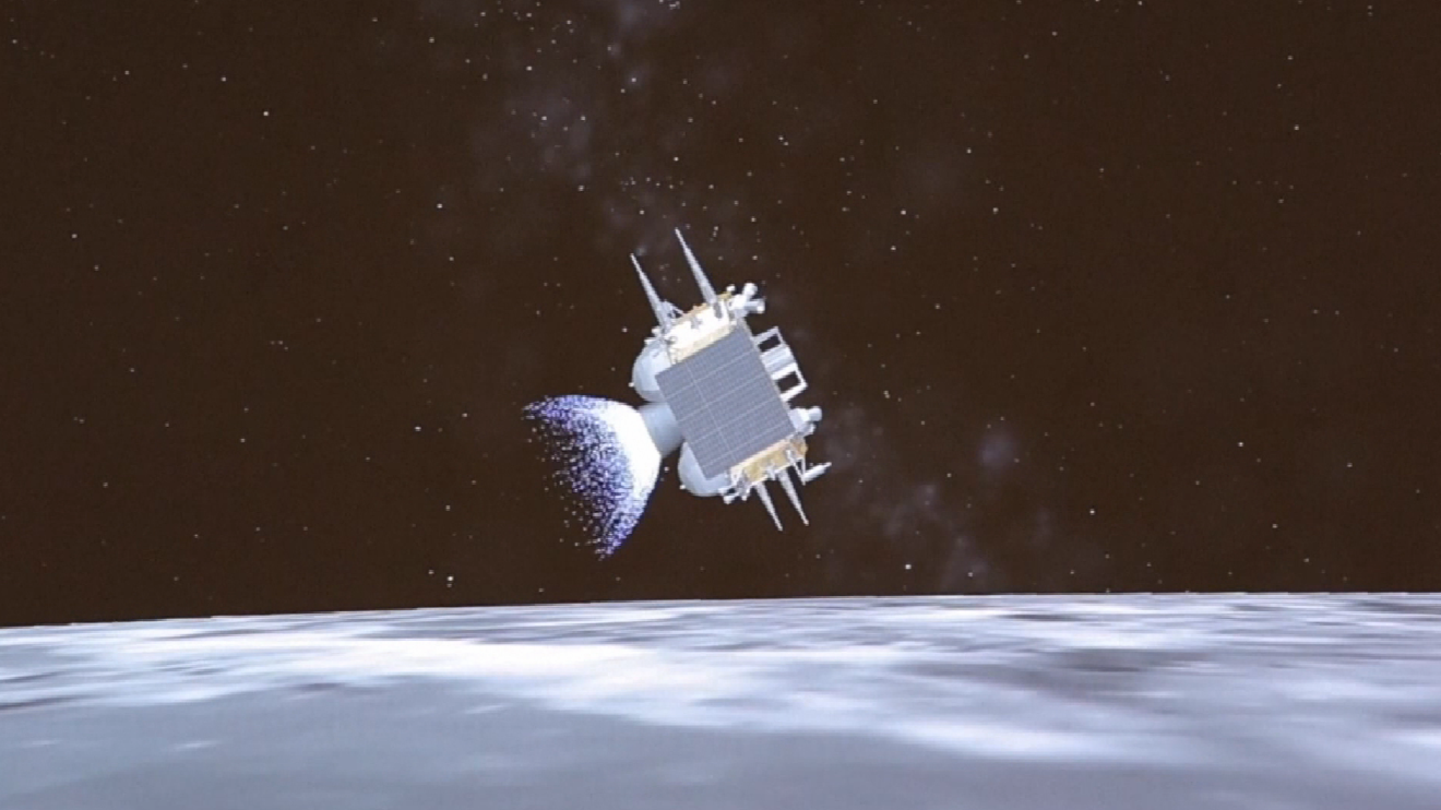 嫦娥六号完成采样 上升器进入预定轨道