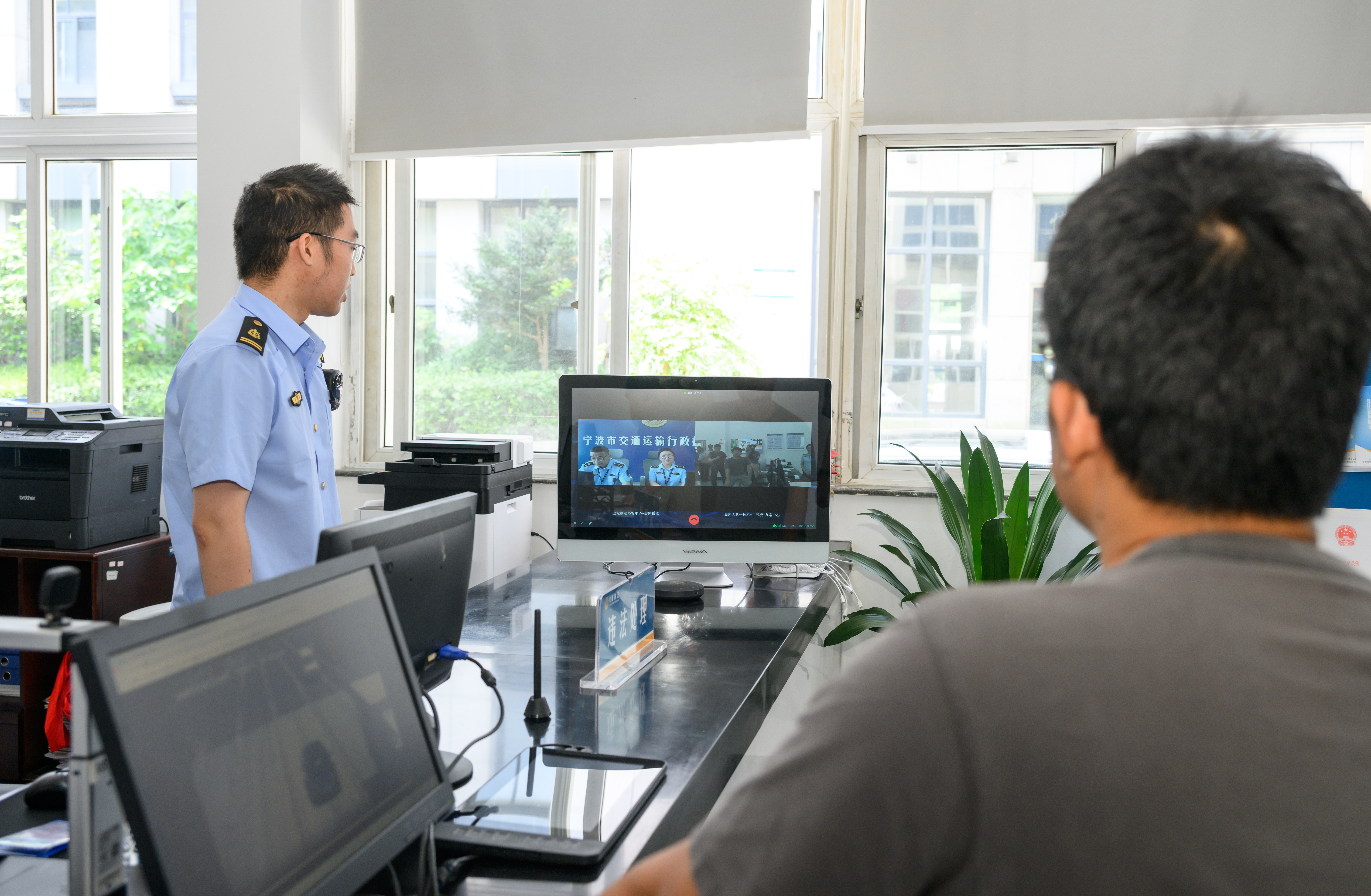 宁波建成全省首个沉浸式全流程交通执法实训基地