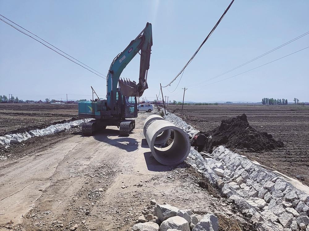 吉林市船营区农村四好公路项目建设提速。
