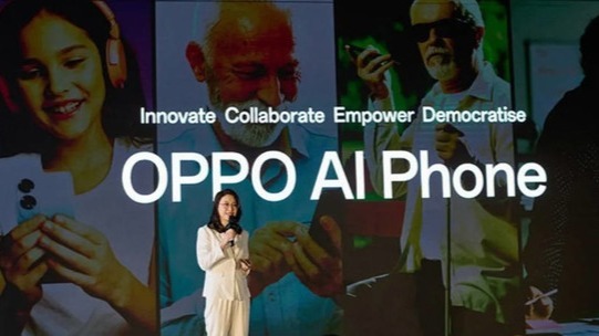 OPPO計劃為5000萬用戶提供Gen AI與微軟谷歌合作