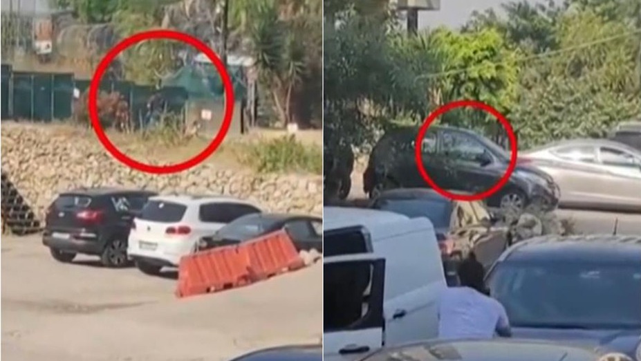 美国驻黎巴嫩大使馆外爆发枪战，现场画面曝光