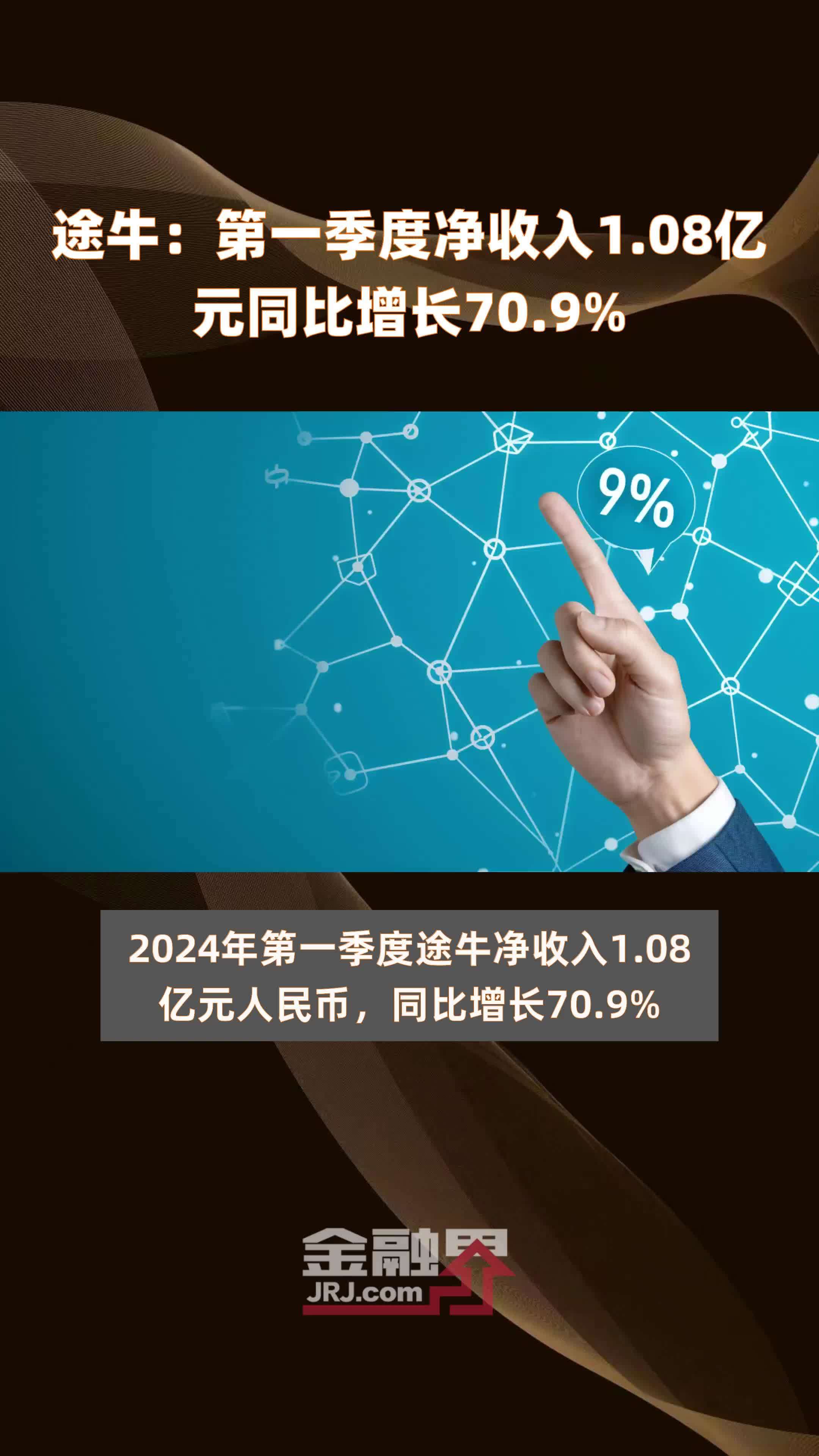 途牛：第一季度净收入1.08亿元同比增长70.9% |快报