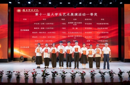 豫章师范学院举行“榜样的力量”2024年优秀学生颁奖典礼