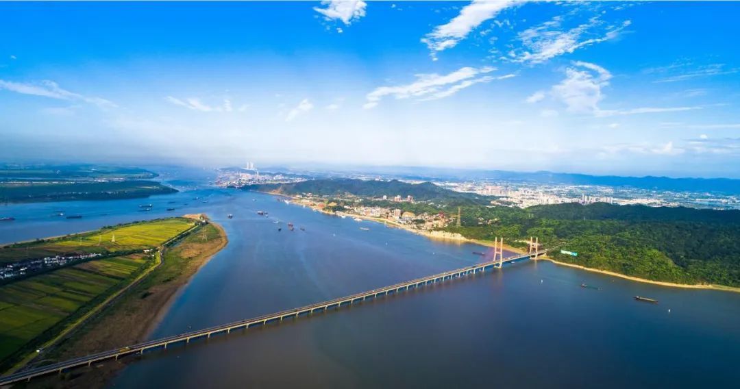长江干流江西段一景。（来源：省生态环境厅）