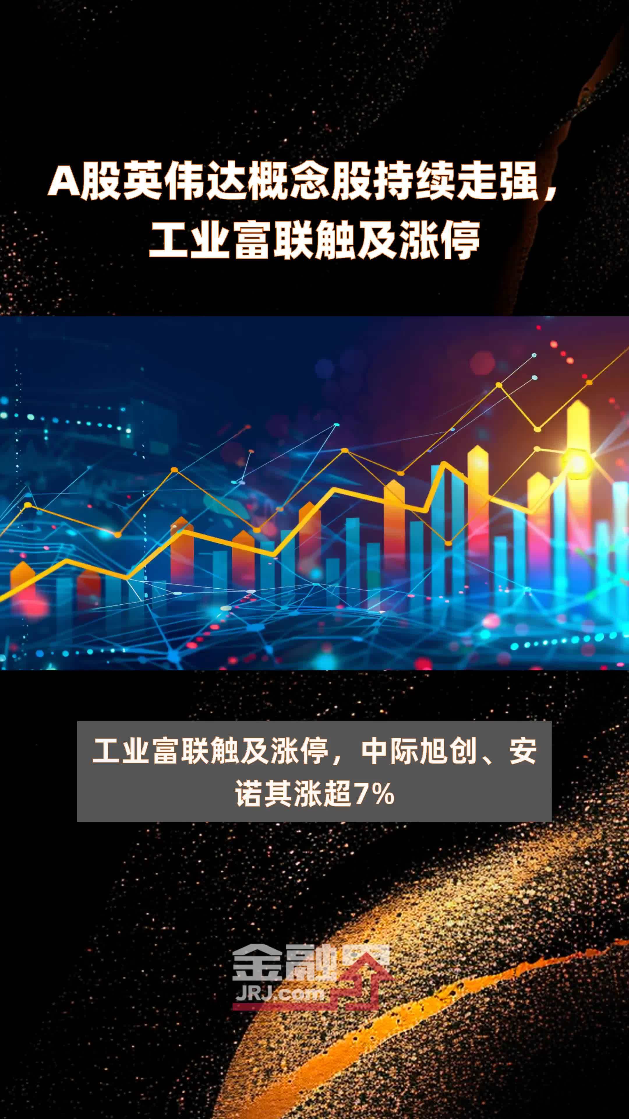 a股英伟达概念股持续走强,工业富联触及涨停|快报