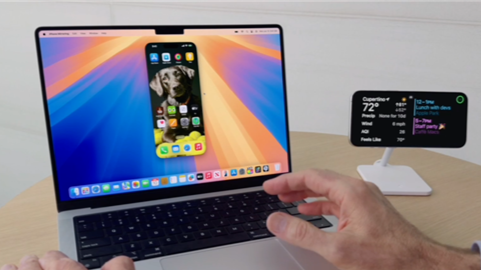 蘋果新版MacOS發佈：支持iPhone鏡像“多屏協同”來瞭