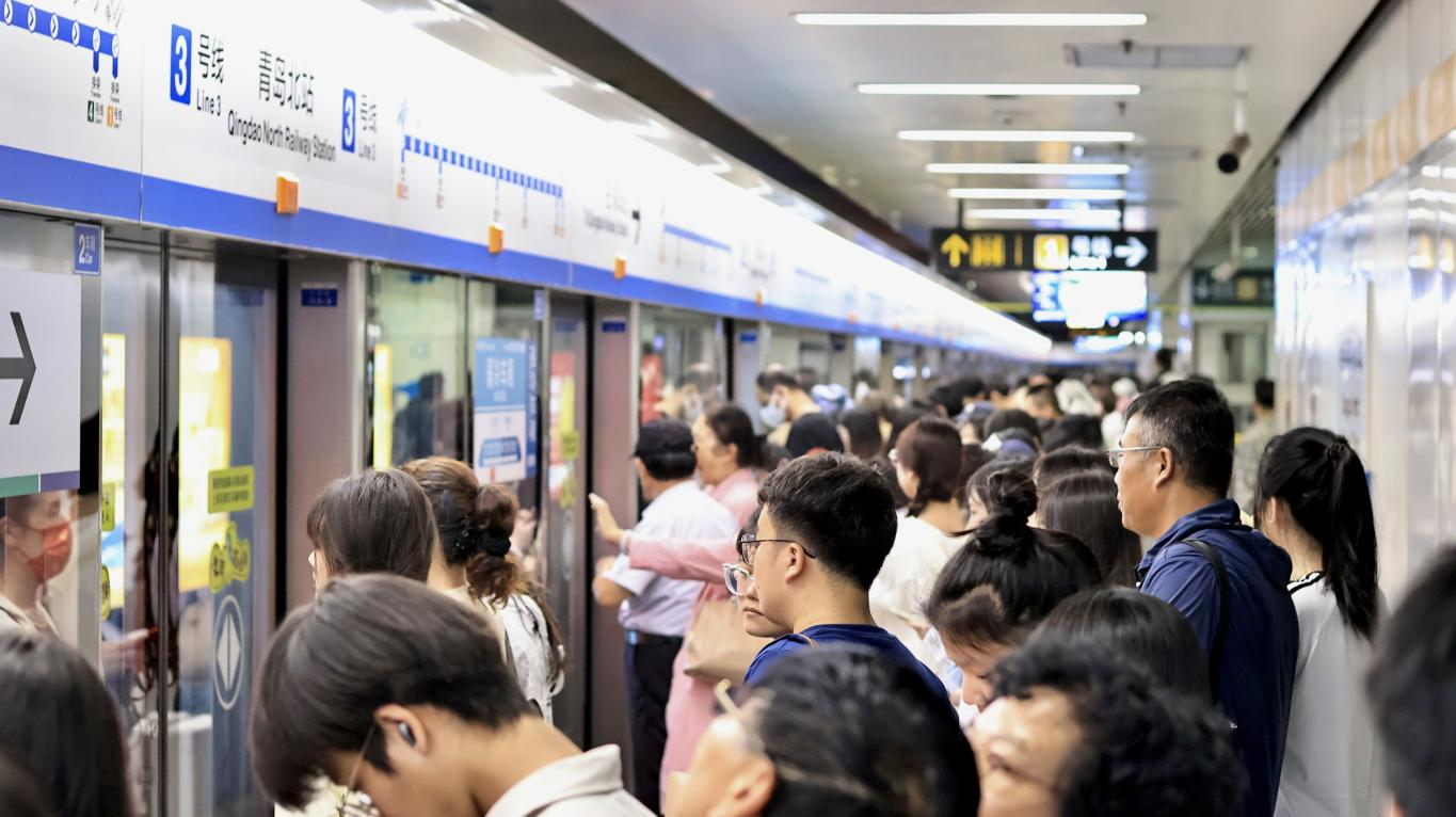 479万人次!青岛地铁刷新端午假期客流纪录凤凰网青岛_凤凰网