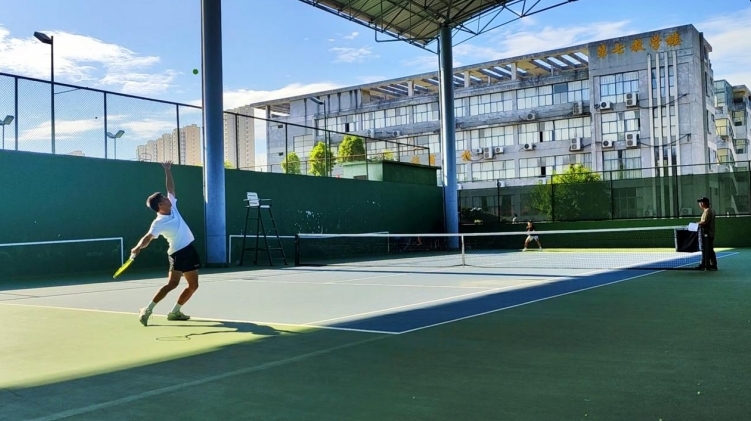 江西师大科学技术学院网球队首次斩获江西省大学生网球比赛冠军