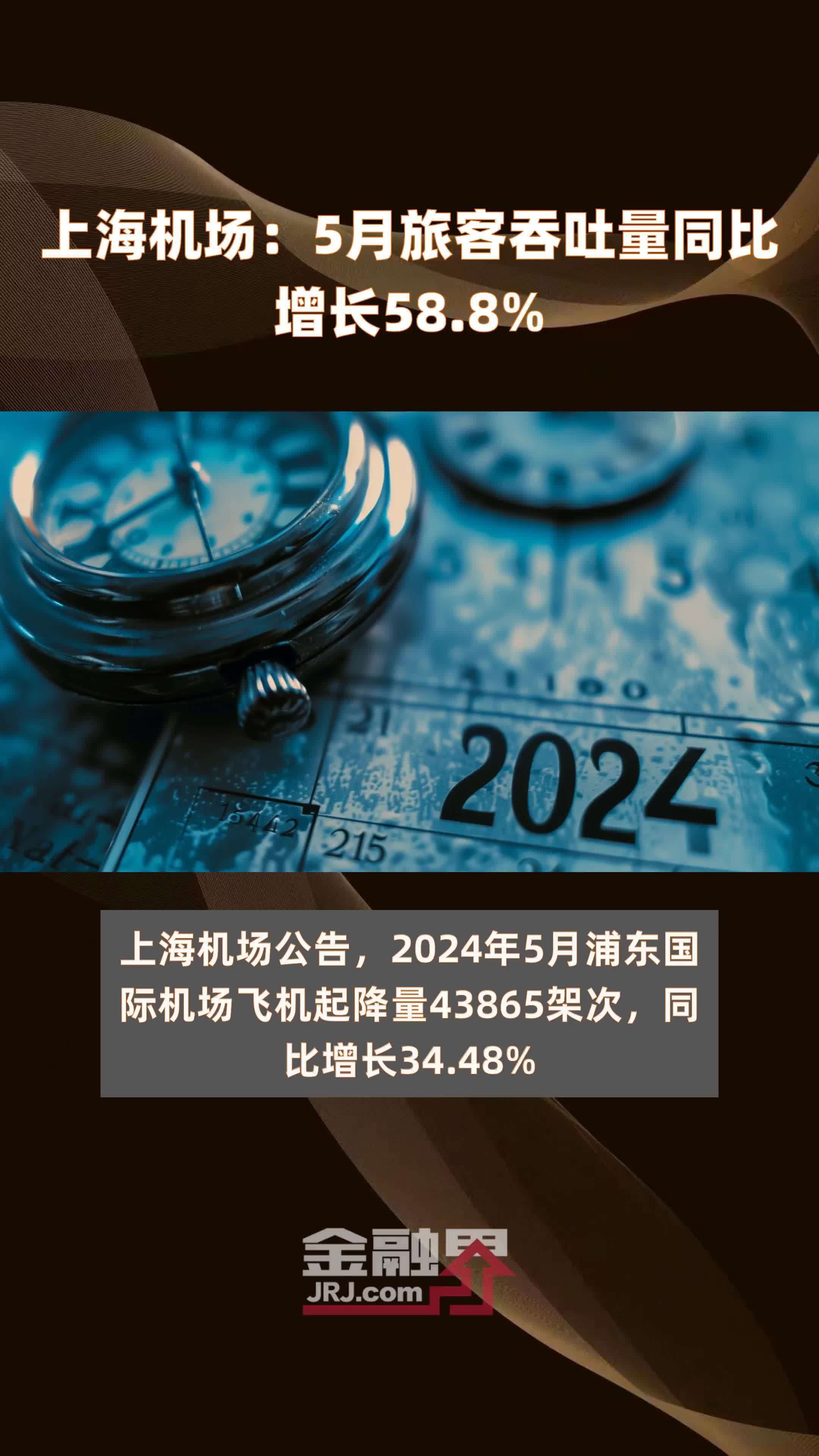 上海机场5月旅客吞吐量同比增长588快报