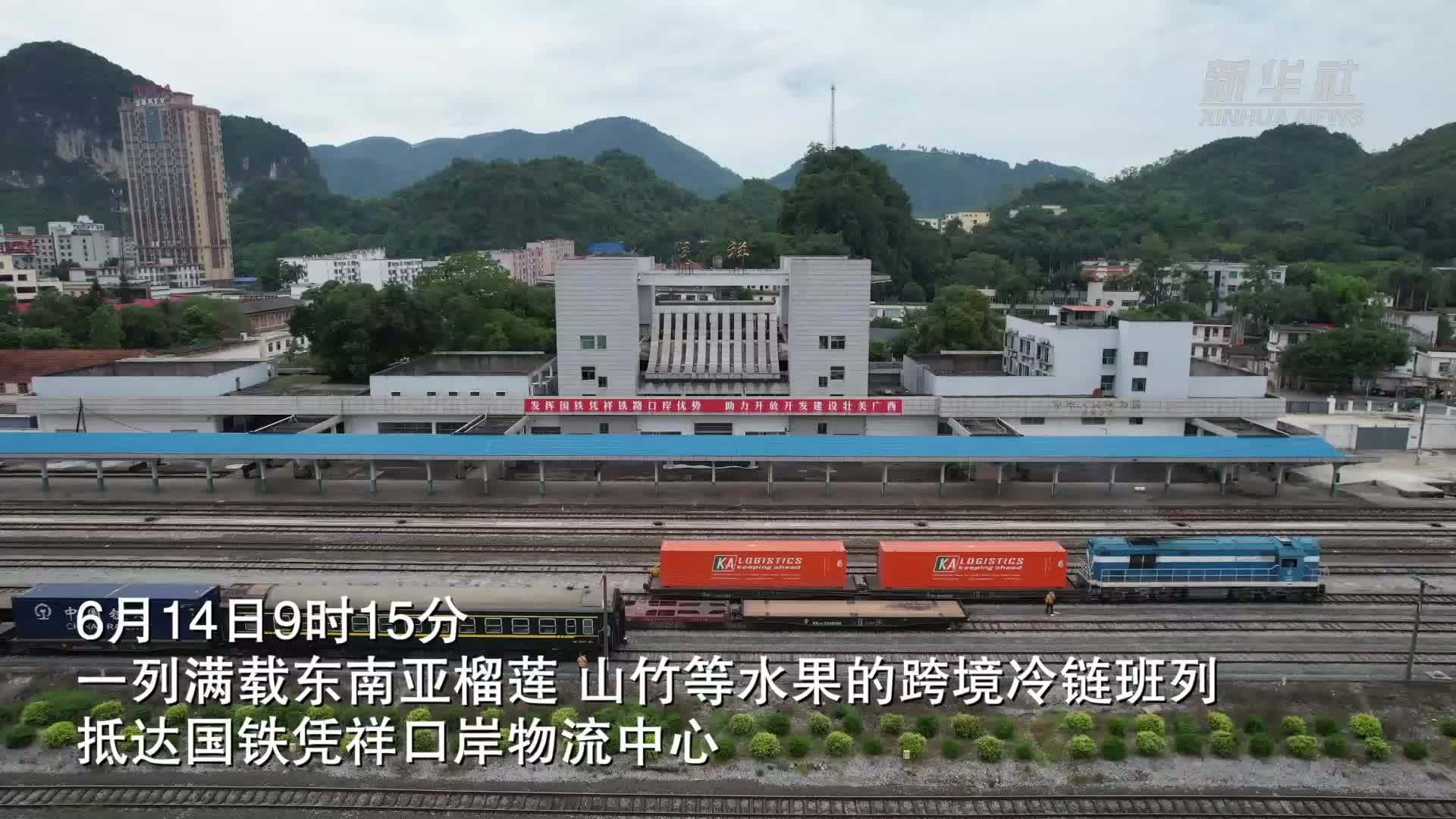 广西口岸进境水果运输火热