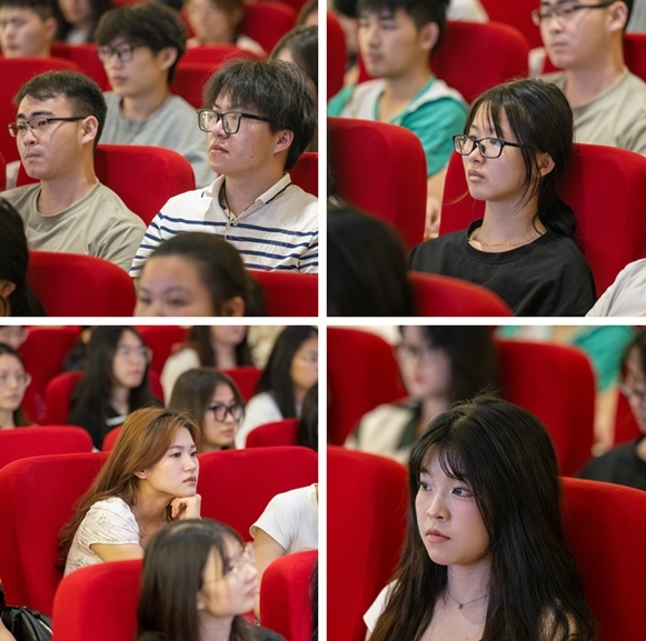 豫章师范学院校长蒲守智为同学们讲思政课