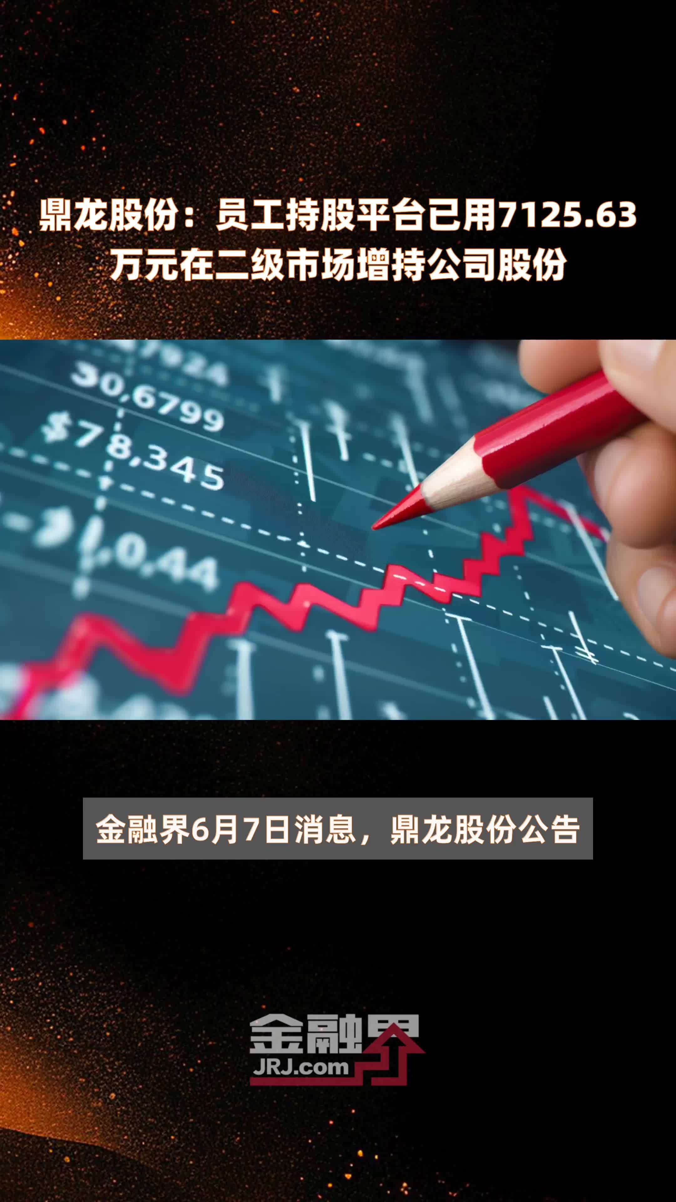 鼎龙股份员工持股平台已用712563万元在二级市场增持公司股份快报
