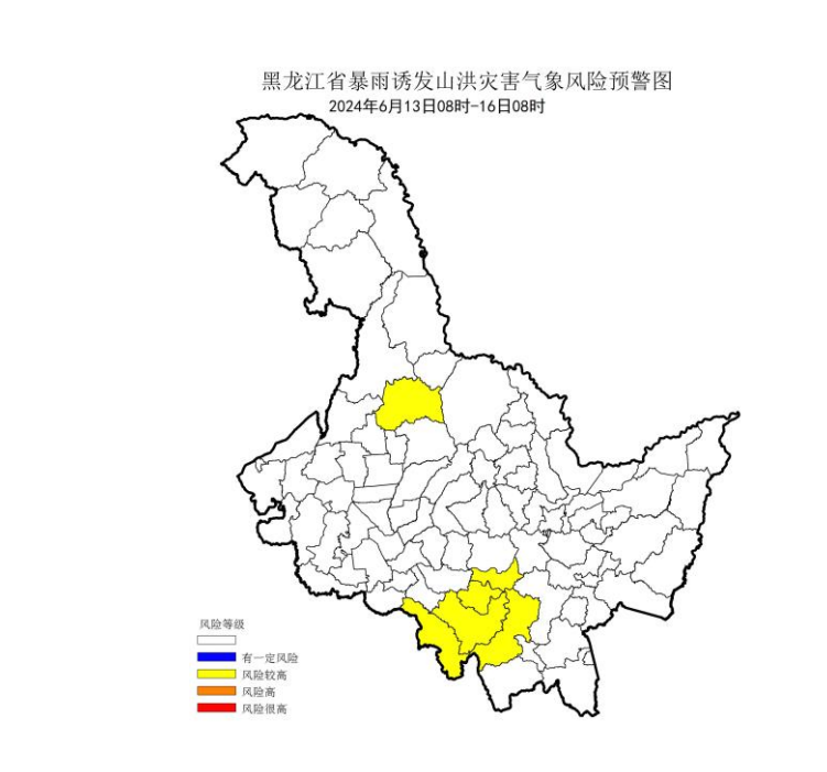 警惕山洪!黑龙江省发布山洪灾害气象风险预警