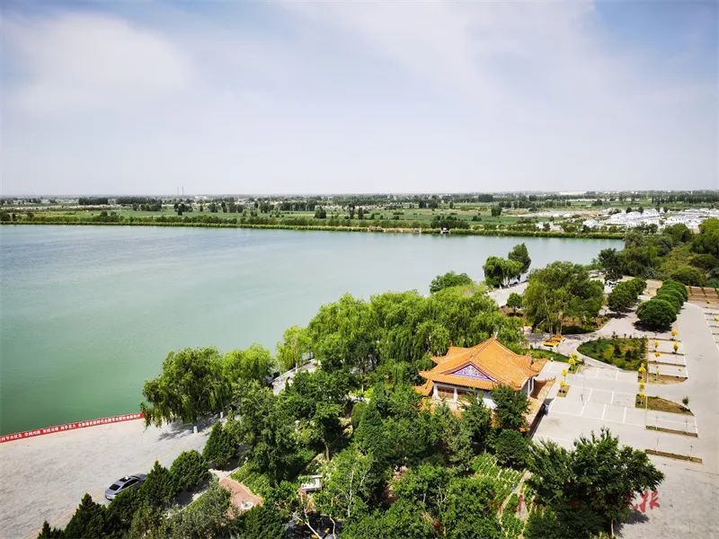 张掖高台大湖湾　西北雄浑与江南婉约的完美邂逅