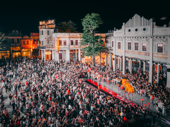 活动当天，赤坎华侨古镇现场火爆
