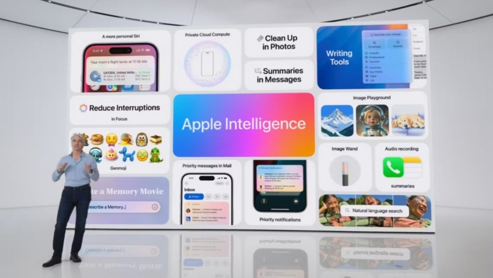 Gurman：蘋果Apple Intelligence功能分批上線，重磅功能要等到明年