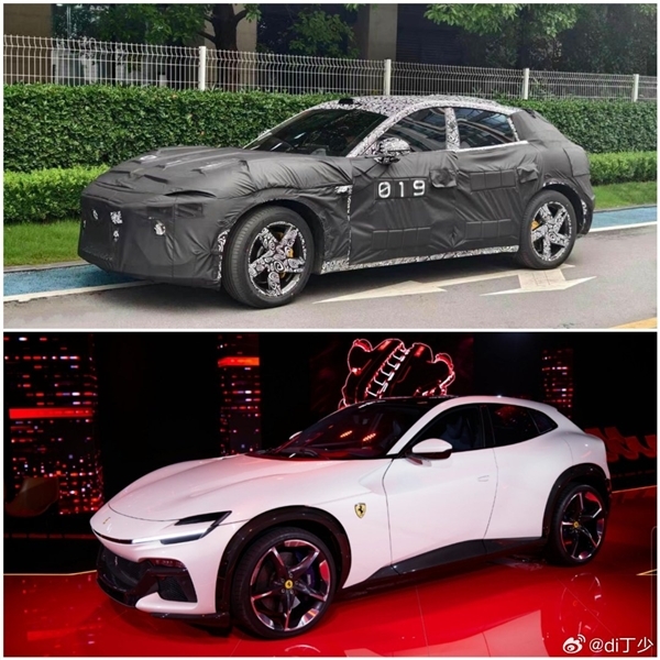 小米首款SUV曝光!网友纷纷晒法拉利对比图 :“法拉米”来了