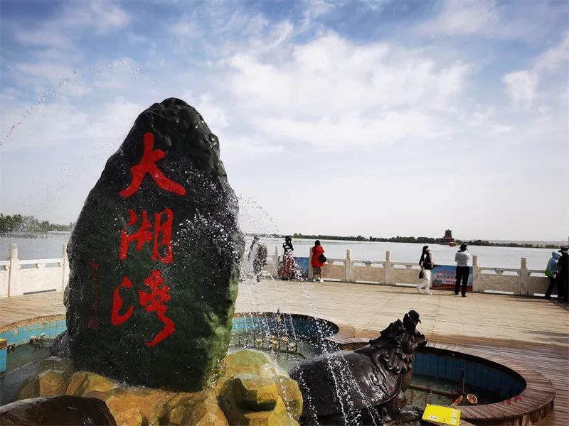 张掖高台大湖湾　西北雄浑与江南婉约的完美邂逅