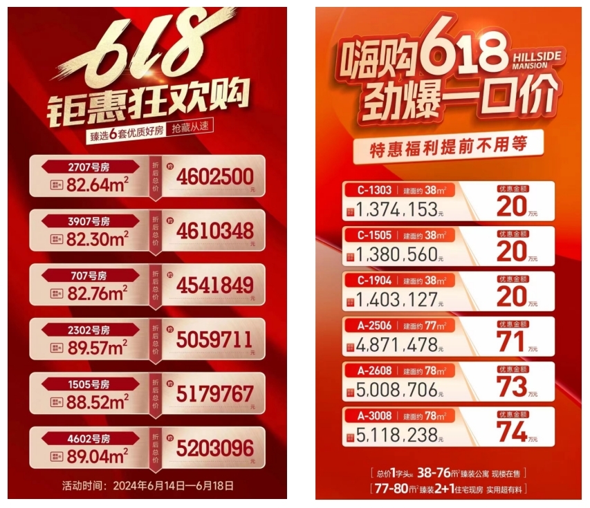 最高优惠139万，深圳多个新盘趁暖抢跑618！谁是“顶流”？