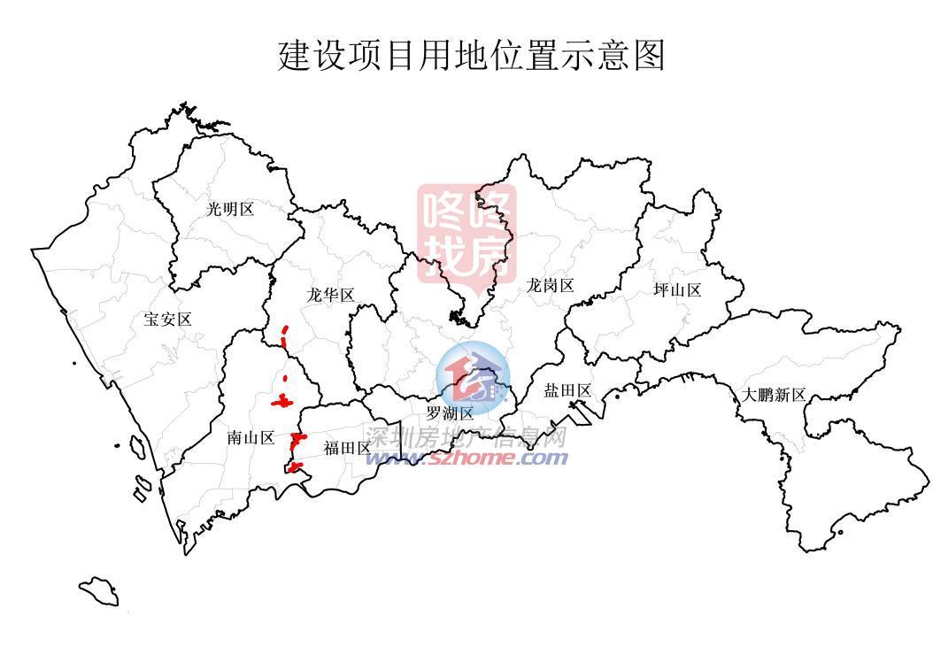 侨城东路北延通道用地批复，面积超55公顷！龙华到南山速率将晋升