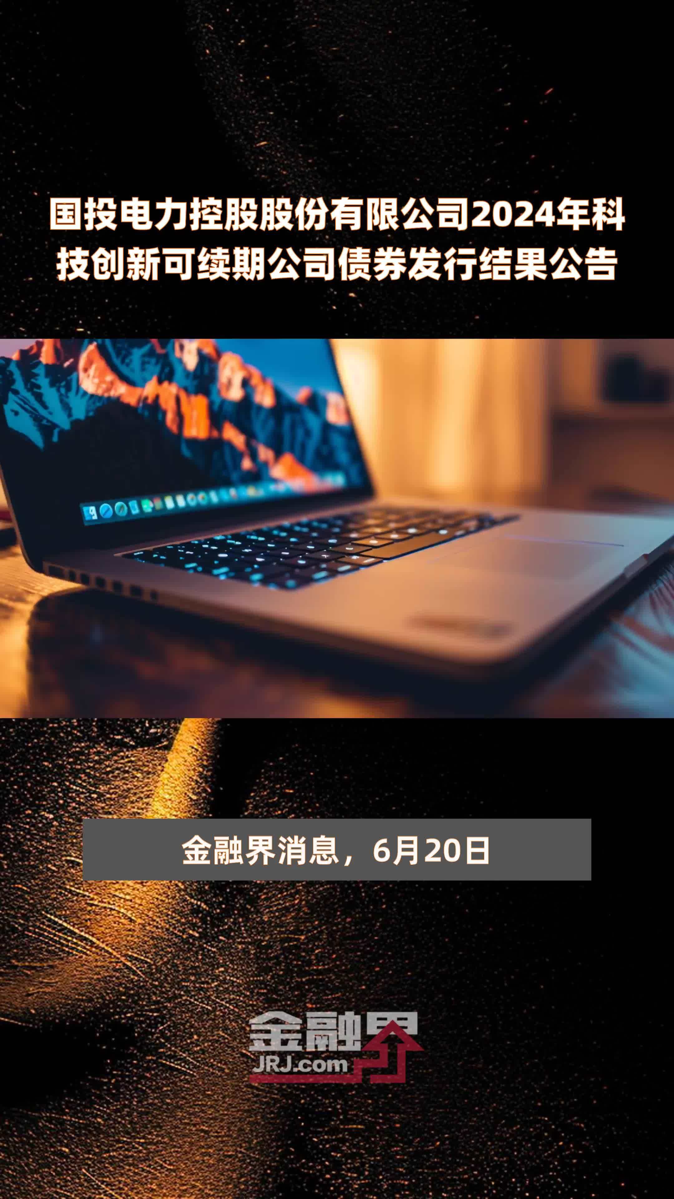 国投电力控股股份有限公司2024年科技创新可续期公司债券发行结果公告 |快报
