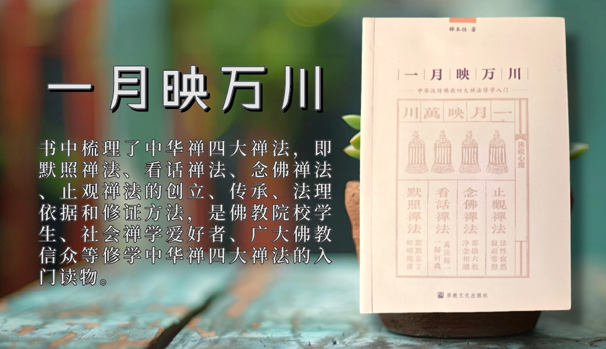 本性法师《一月映万川》：看话禅法的法门传承