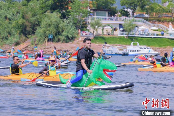 水上嘉年华现场。主办方供图