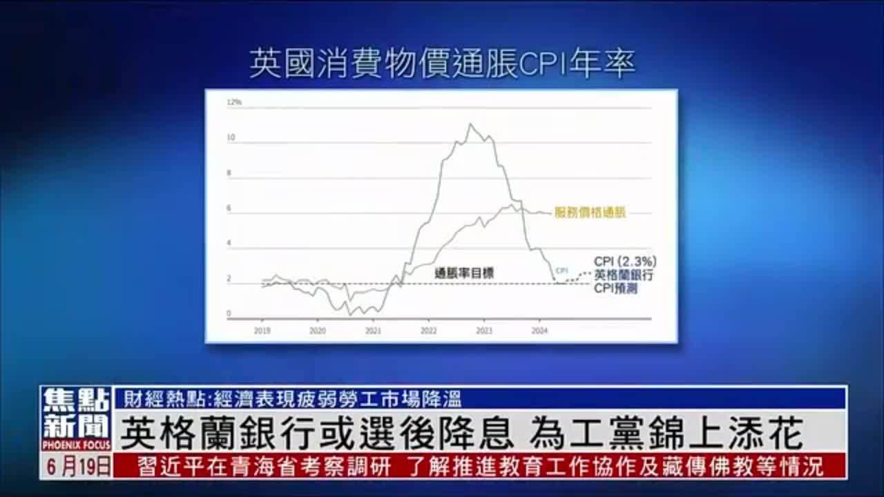 财经热点｜英格兰银行或选后降息 为工党锦上添花