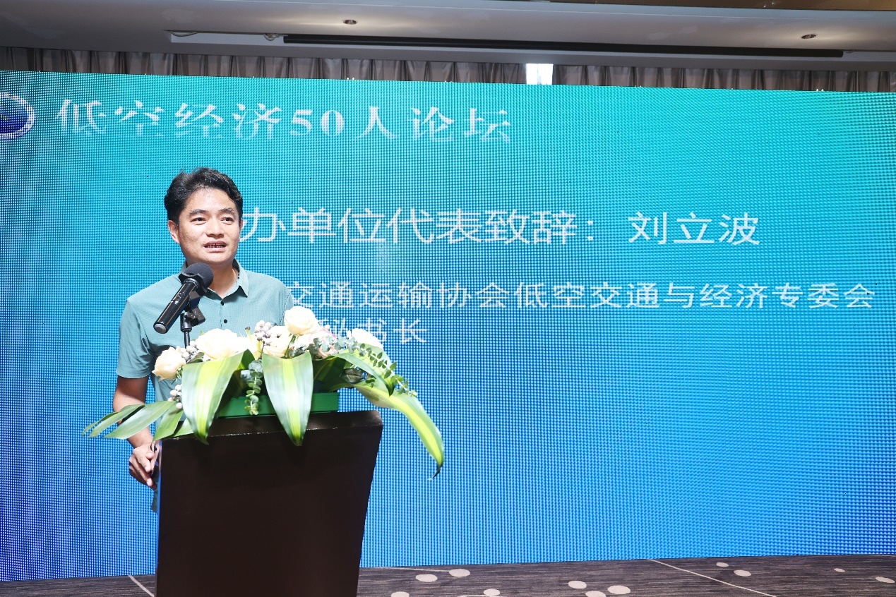 中国新兴产业研究院低空委执行主任、中交协低空委华南区秘书长 刘立波