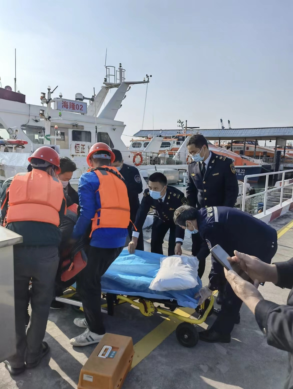 深圳海事局开通“深中通道生命救助绿色通道”4周年